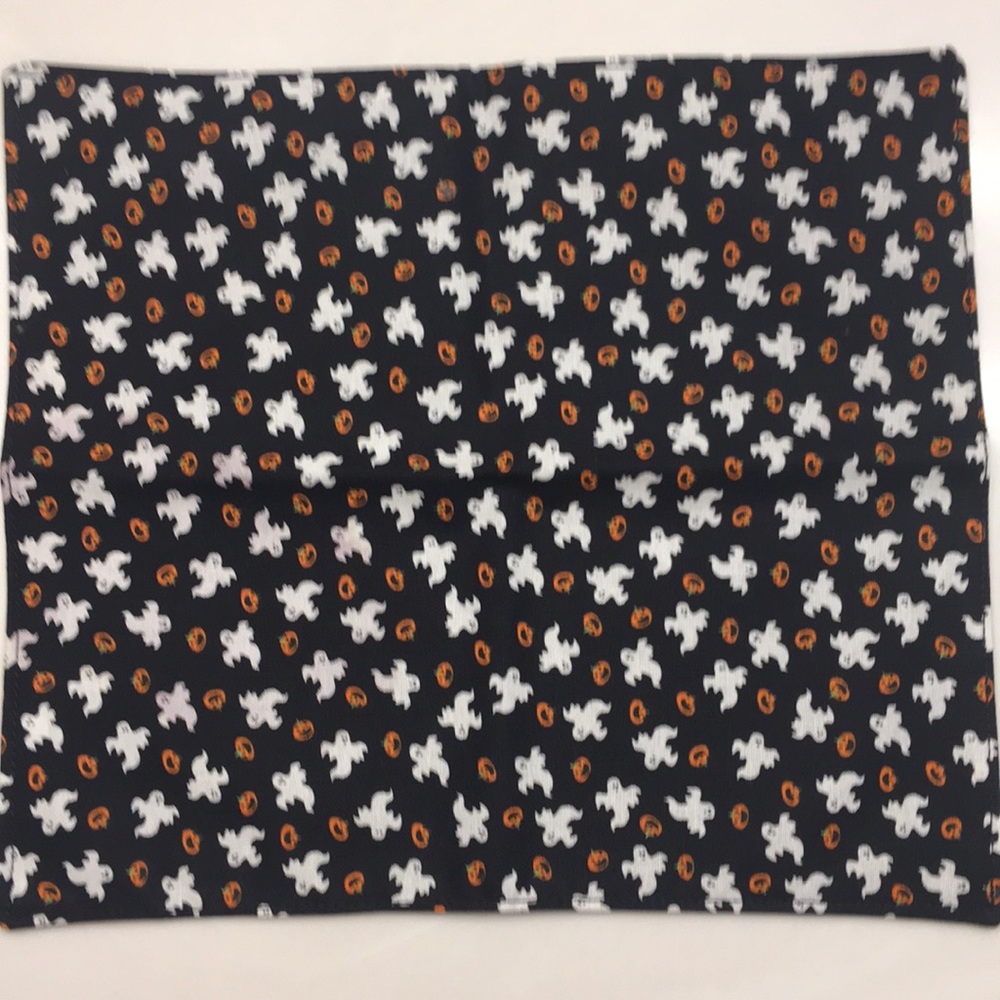 Ghost & Pumpkin Pocket Square